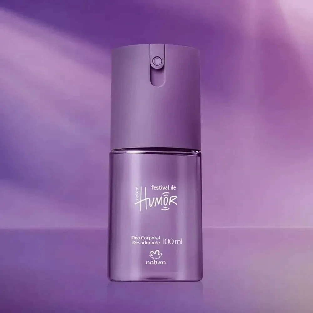 Desodorante Corporal Feminino Natura Festival de Humor 100ml - 1