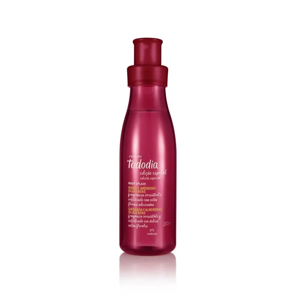 Body Splash Natura Tododia Romã e Amêndoas Glaceadas 200ml - 1