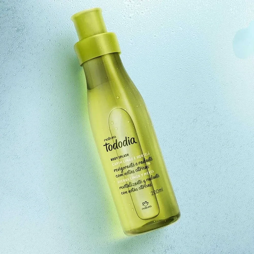 Body Splash Natura Tododia Capim Limão e Hortelã 200ml - 1