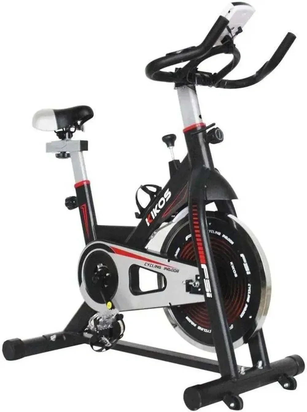 Bicicleta Ergométrica Spinning Kikos F5i Fitness Cardio Musculação com Roda de inércia de 10Kg - 1