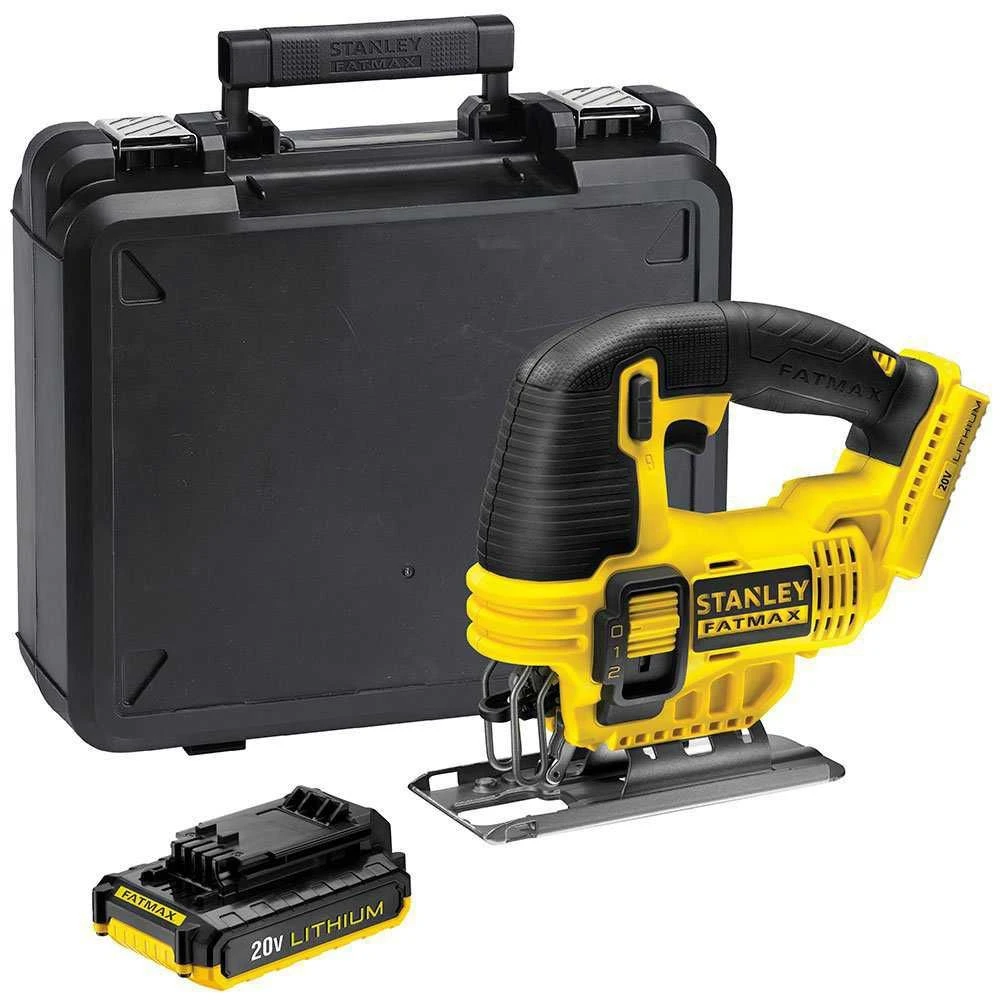 Serra Tico Tico 20V Fatmax com Bateria, Carregador e Maleta STANLEY-STCT1860D1-BR - 1