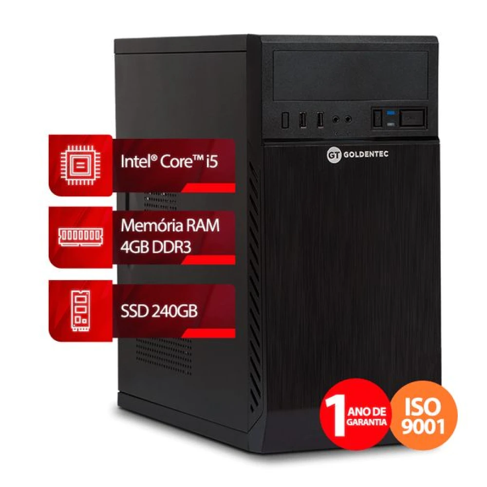 Computador Intel Core i5, 4GB, SSD 240GB - 1