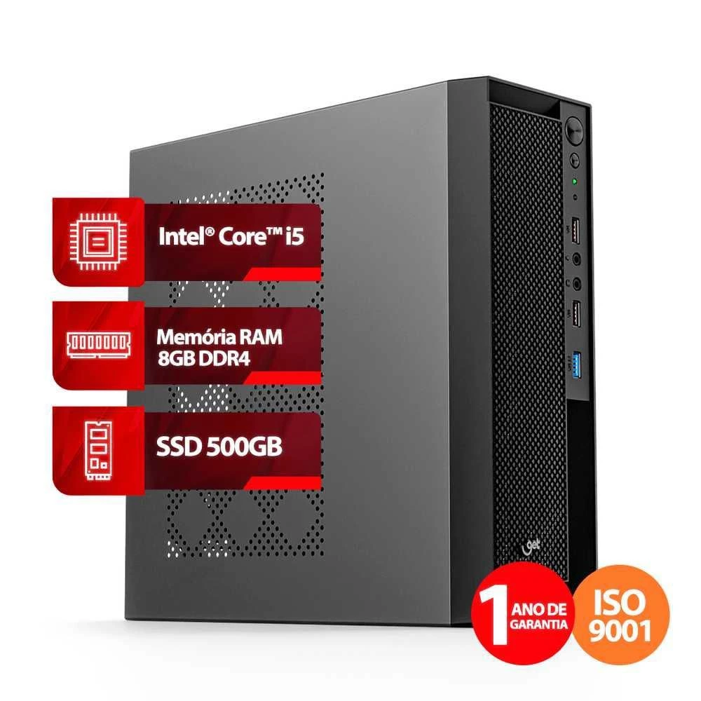 Computador Intel Core i5 12ª Geração, RAM 8GB, SSD 500GB, Linux - 1