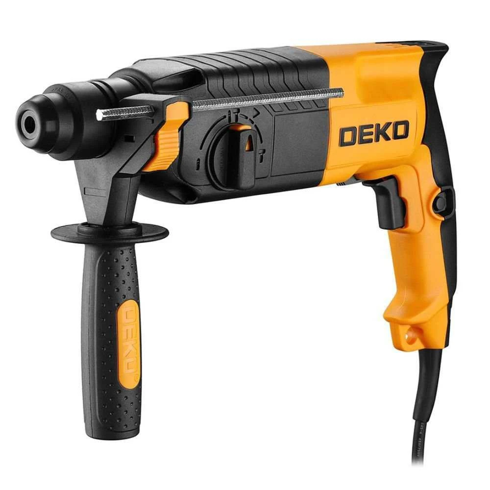 Martelete Perfurador Rompedor Combinado de Impacto SDS-Plus 2.4J 700W 5kg DEKO-DKRH24B70 - 1
