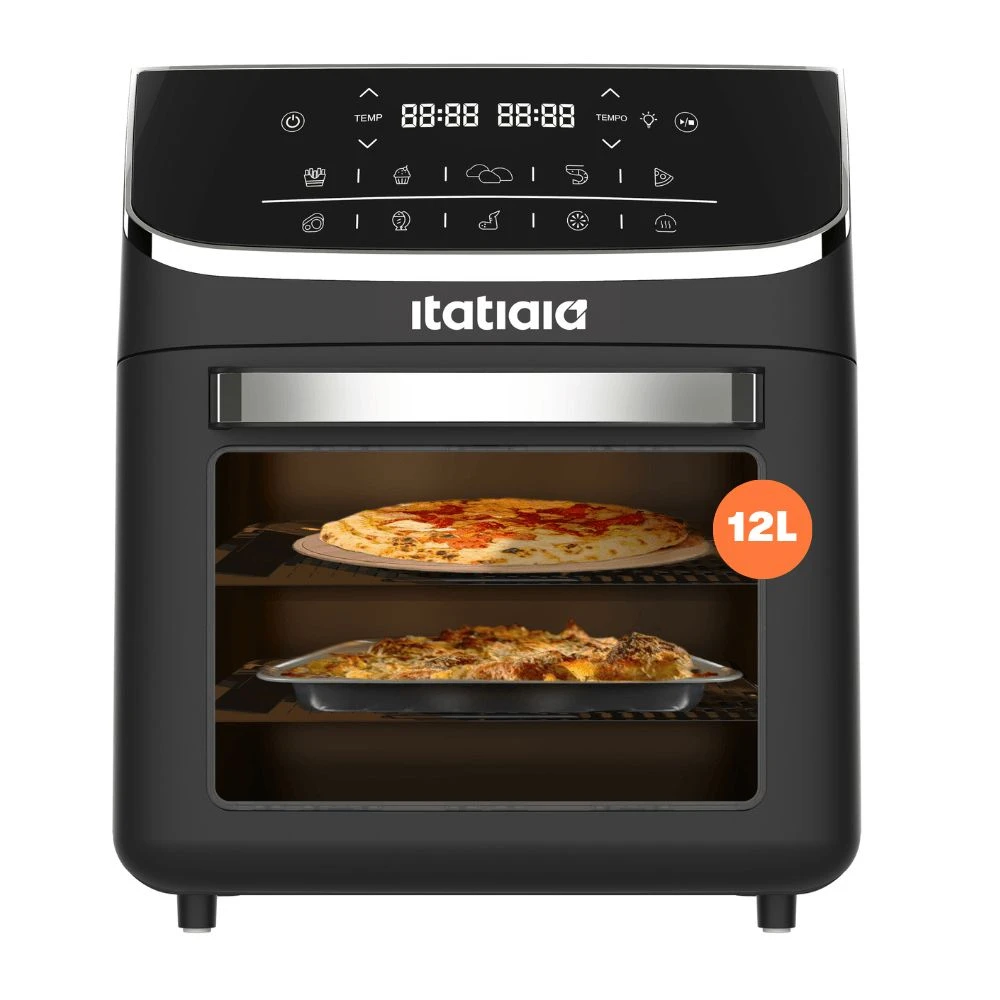 Fritadeira Elétrica sem Óleo Air Fryer Itatiaia Forno 12 Litros 1900W - 1