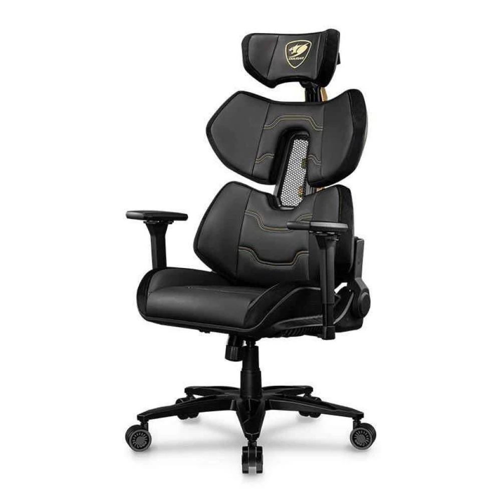 Cadeira Gamer Cougar Terminator Elite Gold Preto - 1
