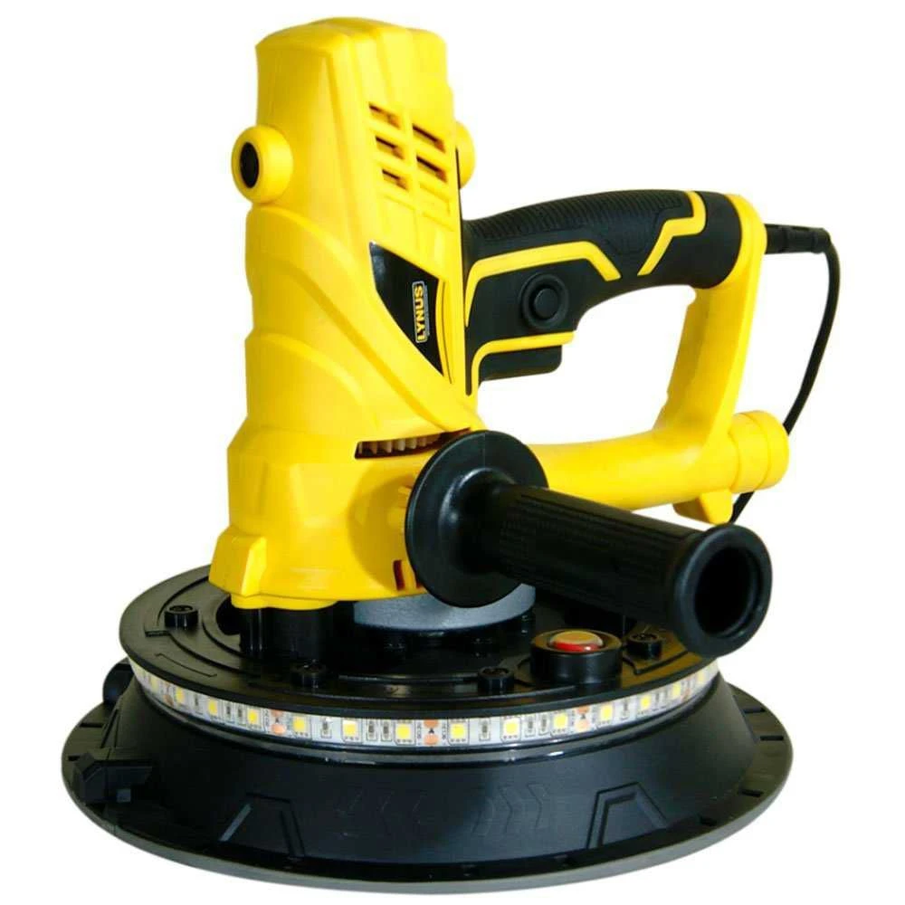 Lixadeira de Parede 225mm 850W com Luz de LED e Saco de Aspiração LYNUS-L850 - 1