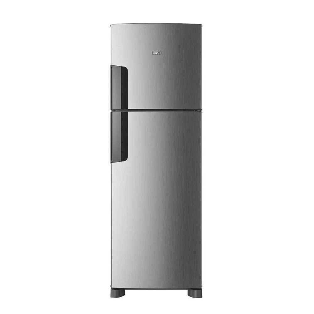 Geladeira Consul 377 Litros Duplex Inverter Frost Free Inox CRM44MK - 1