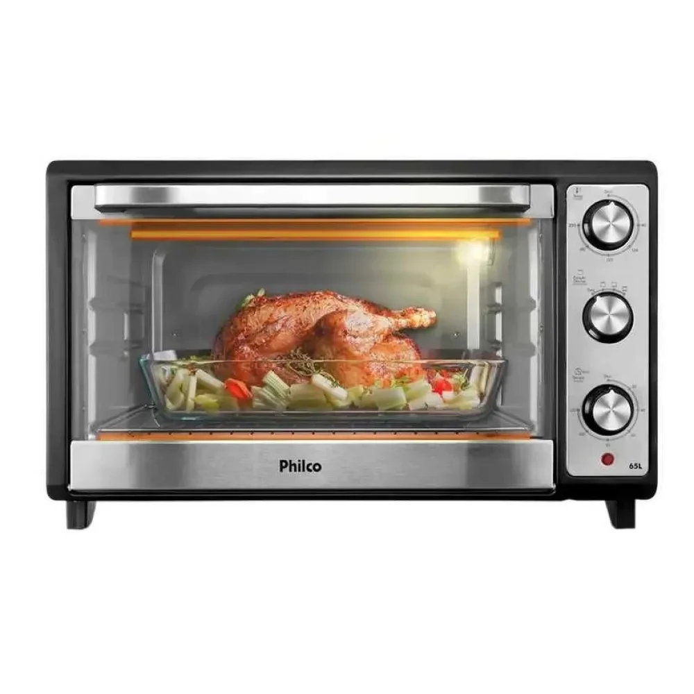 Forno Elétrico de Bancada 65 Litros Philco PFE65 Dourador 2000W - 1