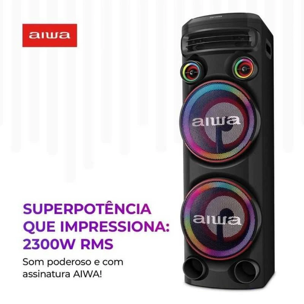 Caixa de Som AIWA T2W-02 2300W - 1