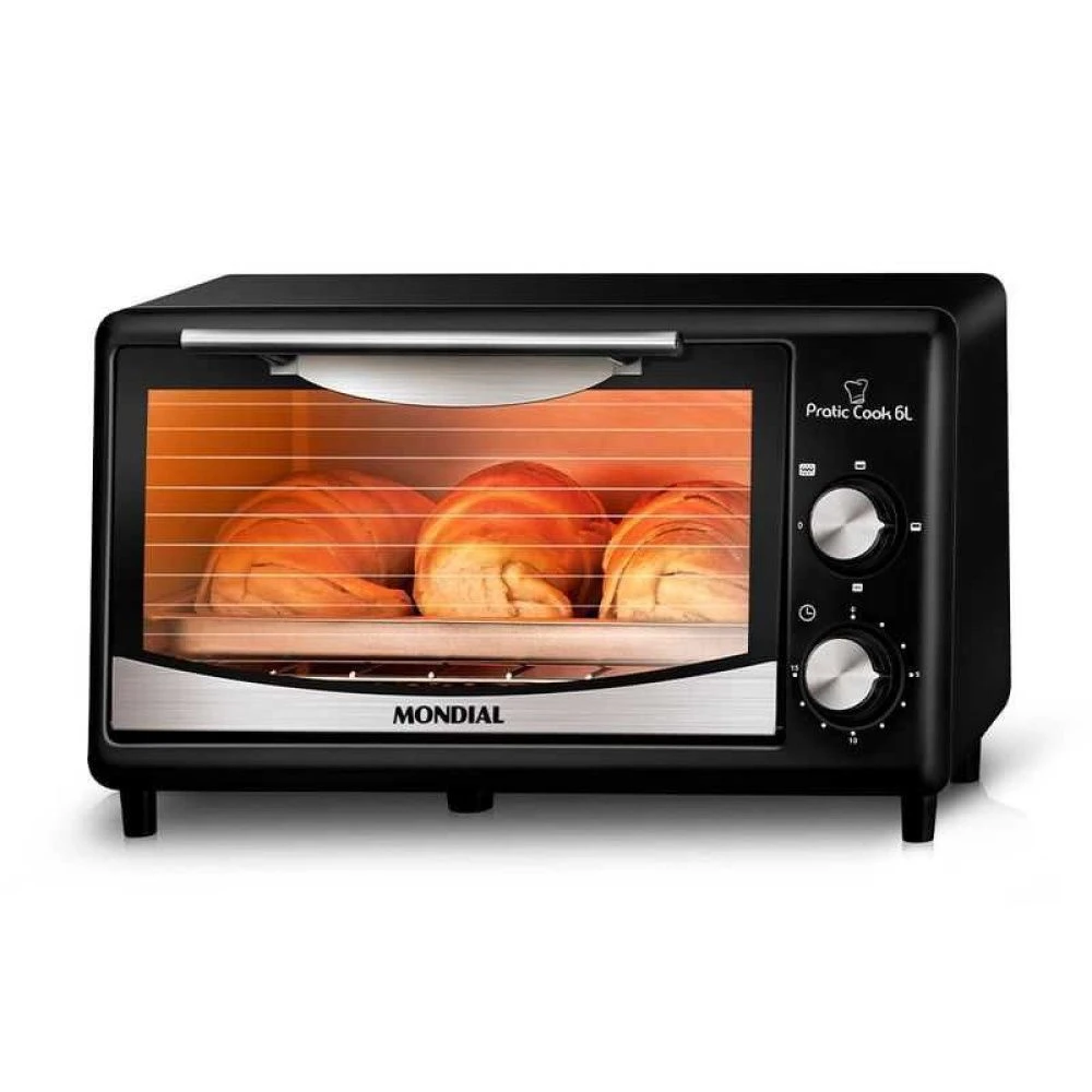 Forno Elétrico Mondial Pratic Cook 6 Litros FR-09 - 1