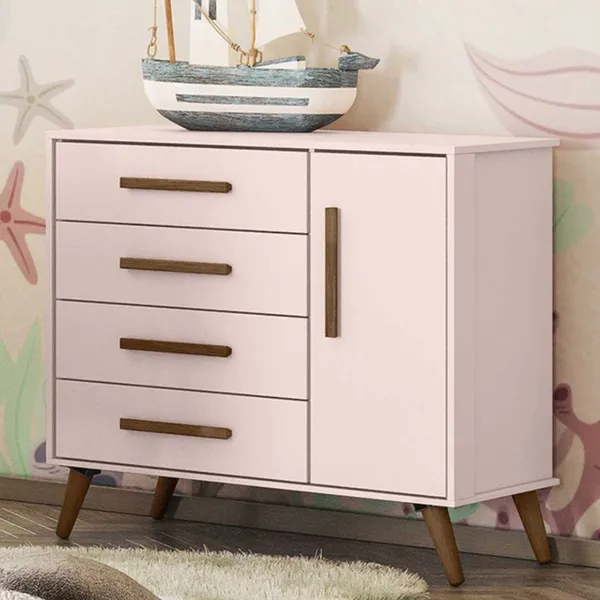 Cômoda Infantil Sapateira Q Encanto Retrô