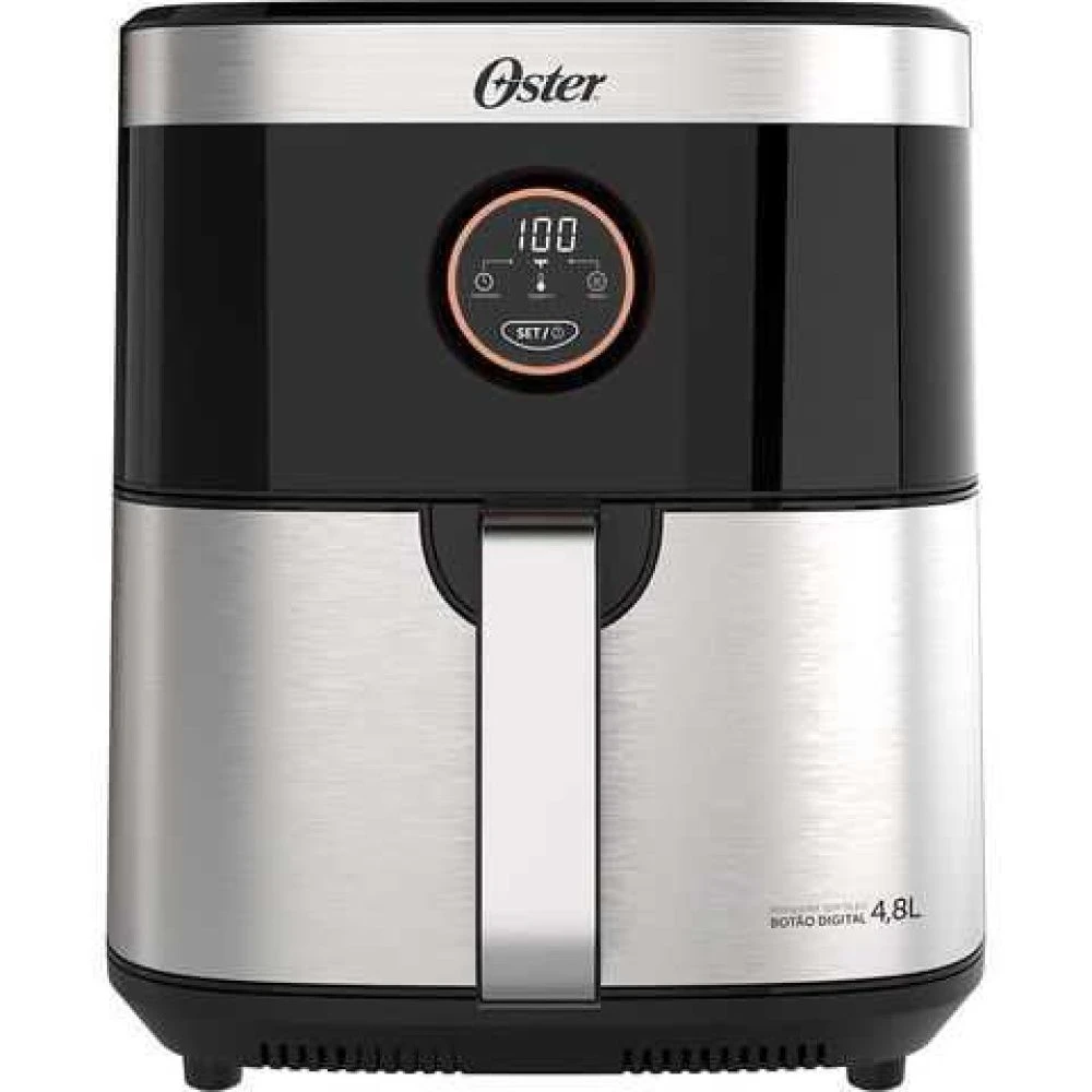 Fritadeira Elétrica Oster Black Inox 4,8 Litros - 1