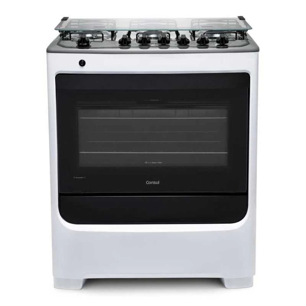 Fogão Consul 6 Bocas Branco CFS6NAB - 1