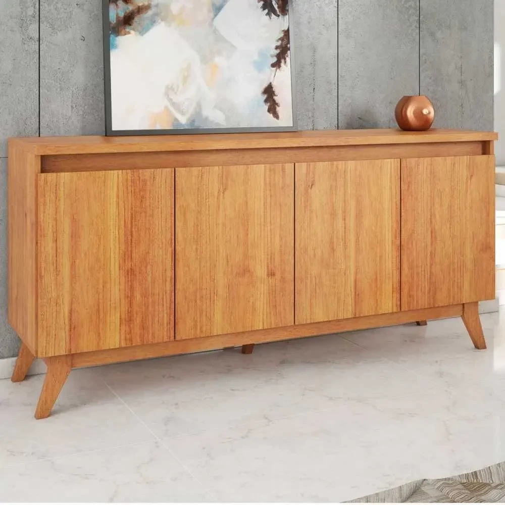 Balcão Buffet Stylo 4 Portas Mel - Viero Móveis - 1