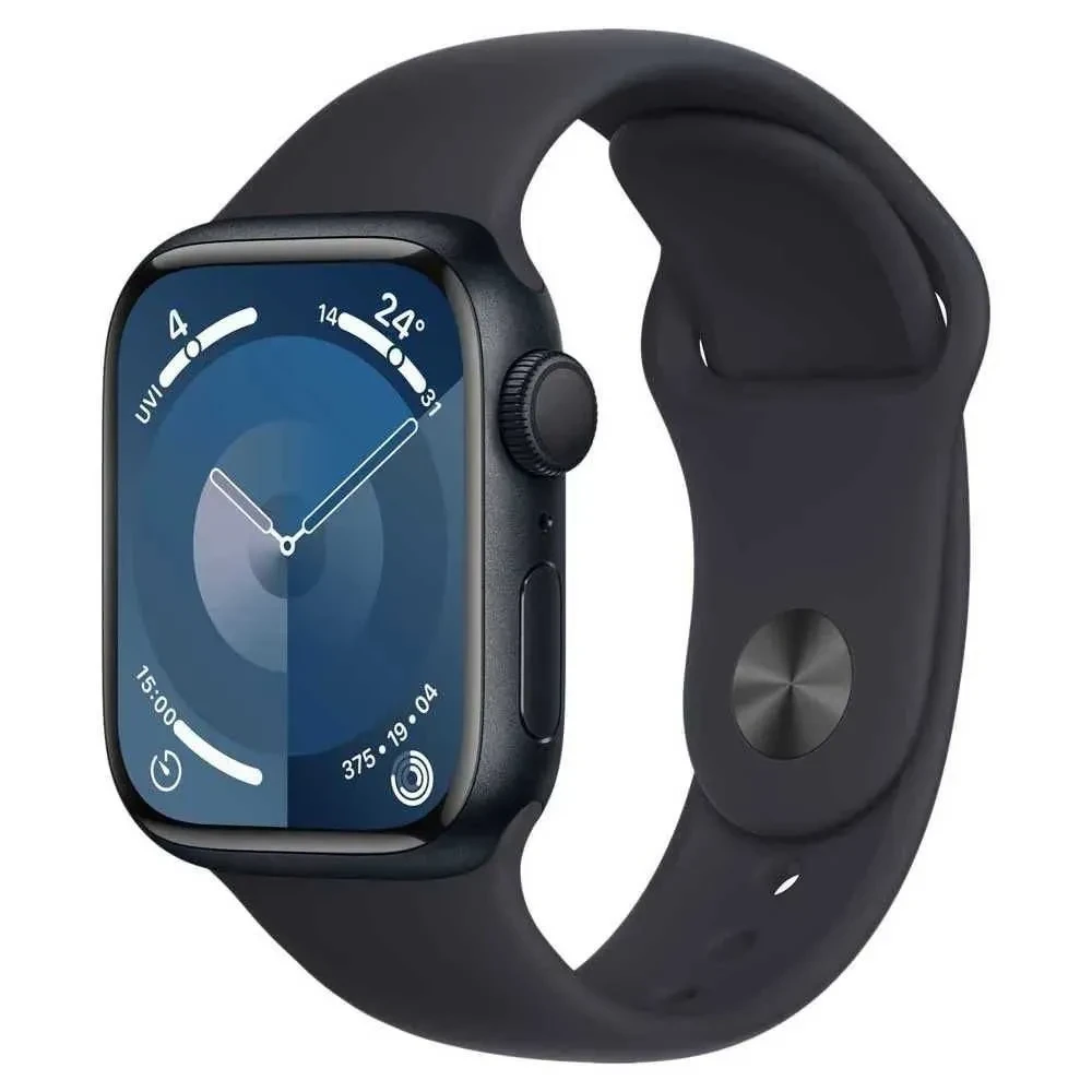 Relógio Smartwatch Apple Series 9 GPS Sport 41 mm S-M Midnight - 1