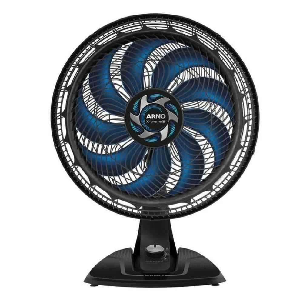 Ventilador Arno X-treme 9 Mesa 40cm Preto VE90 - 1
