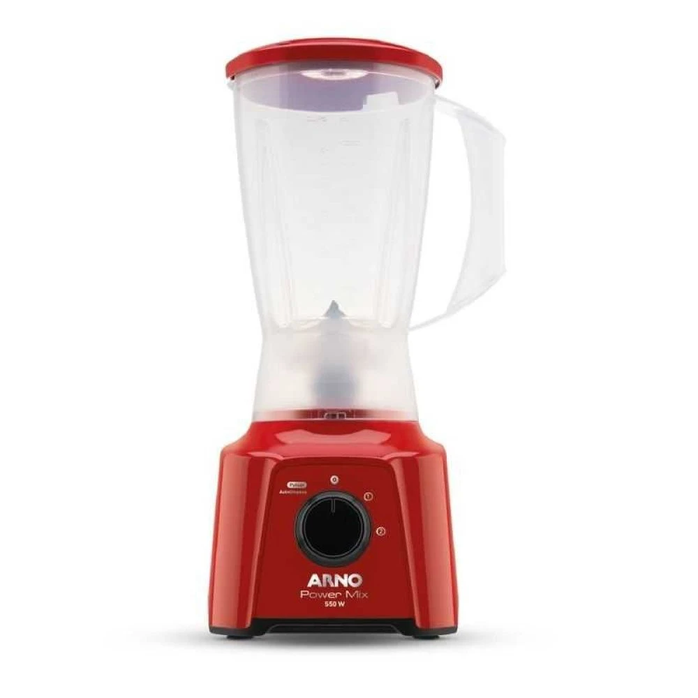 Liquidificador Arno Power Mix 2 Litros 550W Vermelho LQ11 - 1