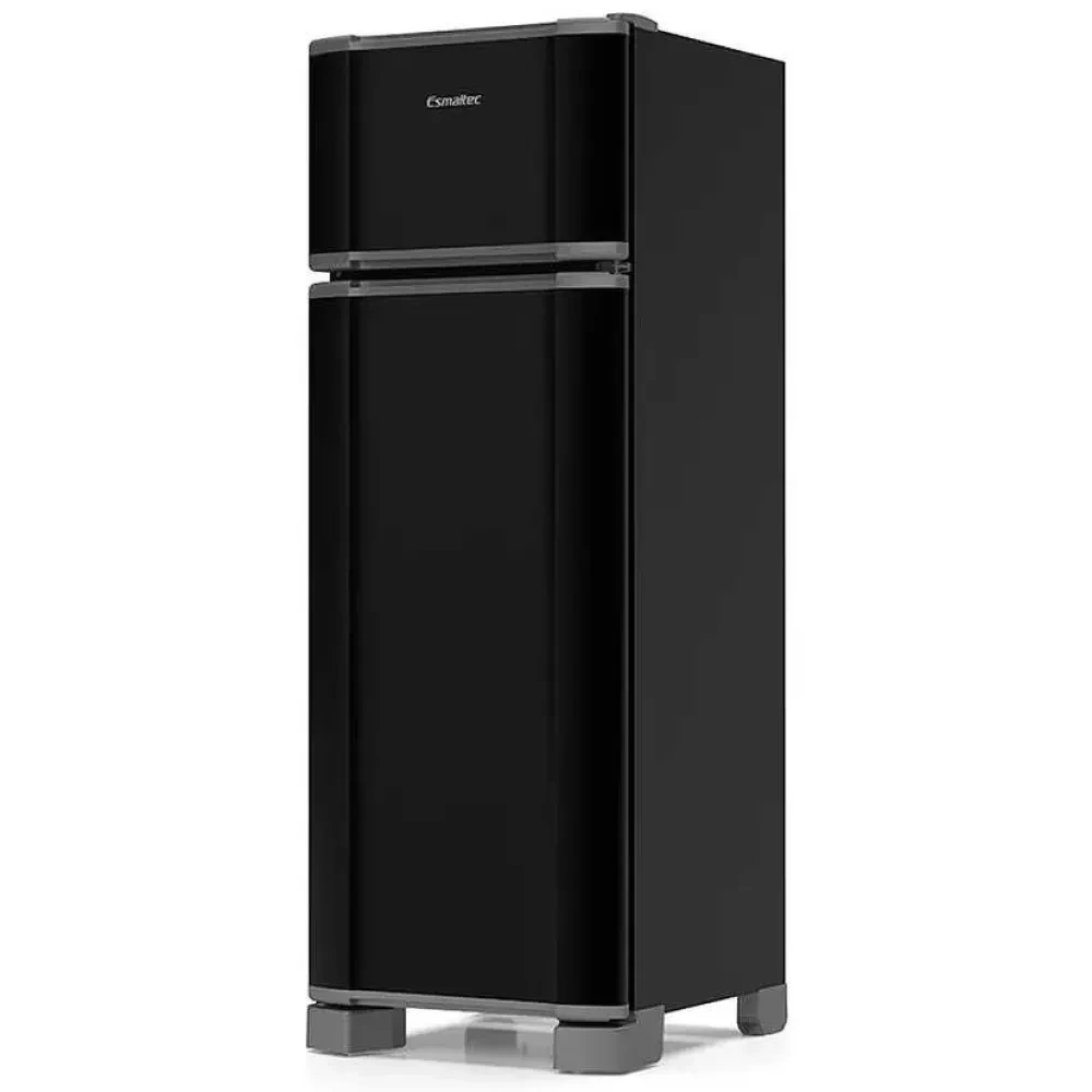 Geladeira Esmaltec 276 Litros Duplex Cycle Defrost Inverter RCD34 Pro Preto - 1