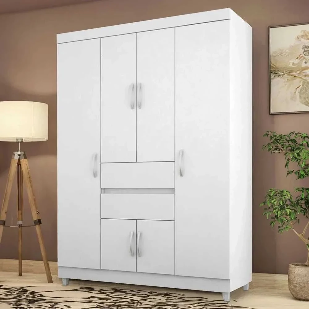 Guarda Roupa Casal Ecom II 6 Portas - 1