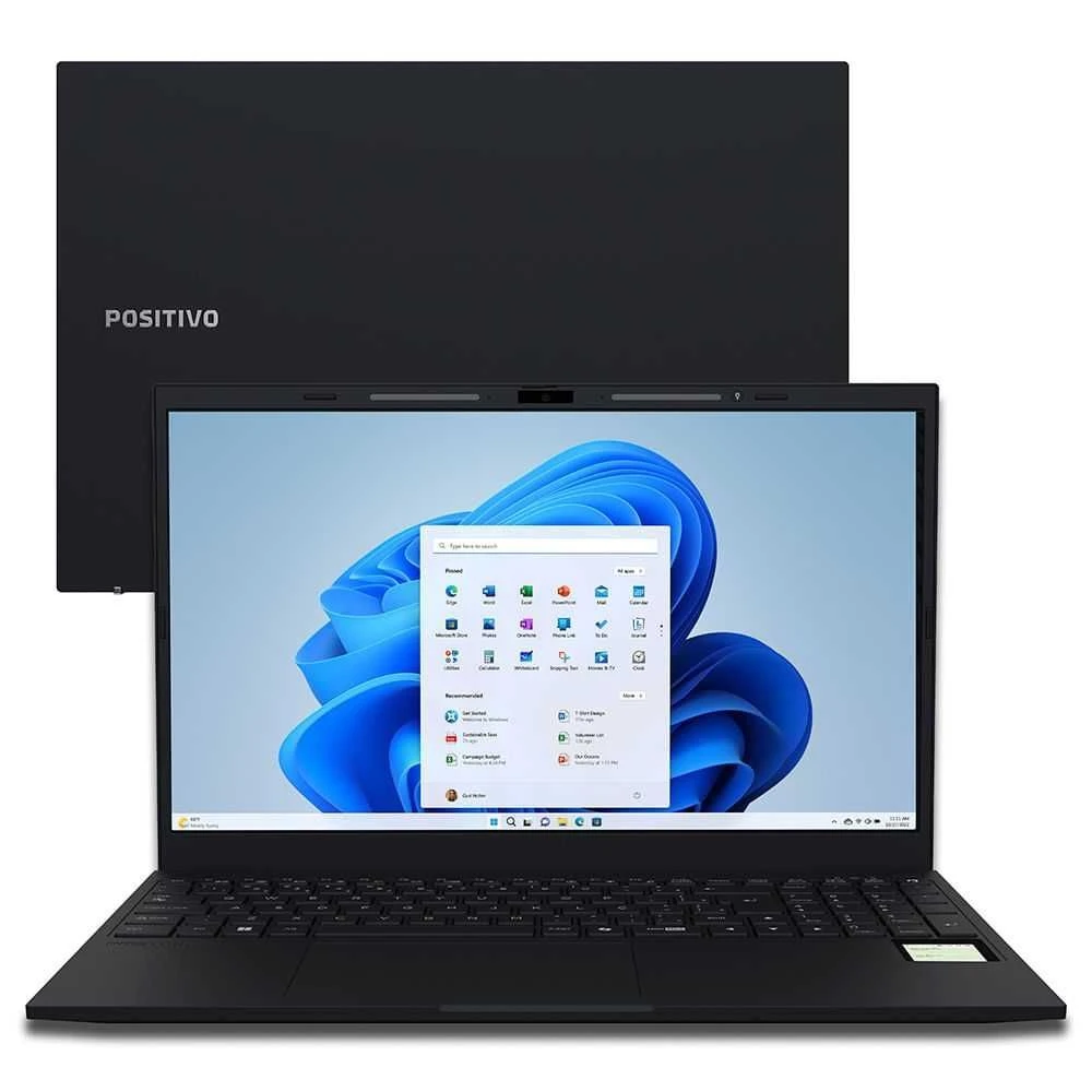 Notebook Positivo Vision R15M Ryzen 5 16GB 512GB SSD - 1