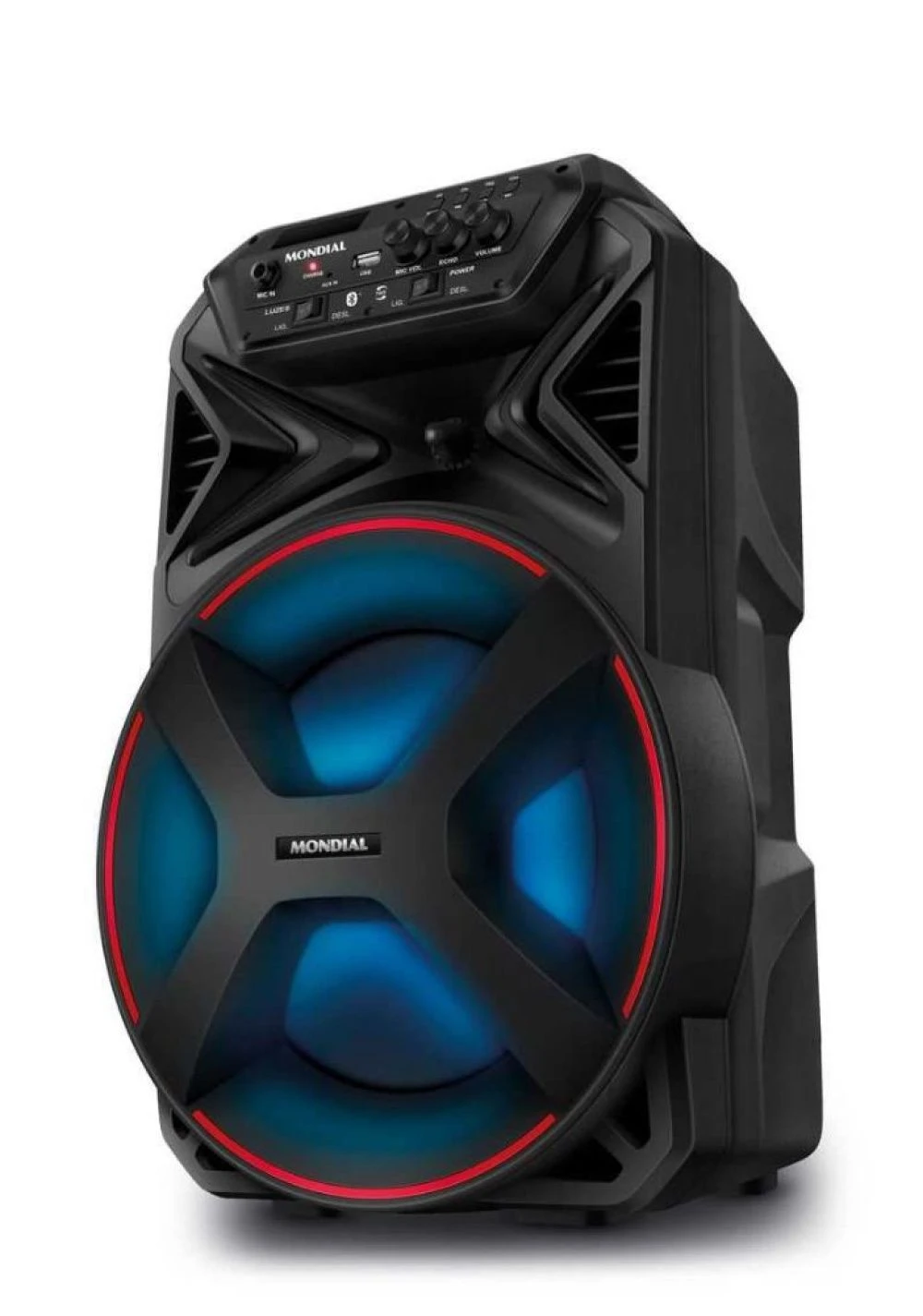 Caixa de Som Amplificada Mondial 250W Connect Partyplus CM-250 - 1