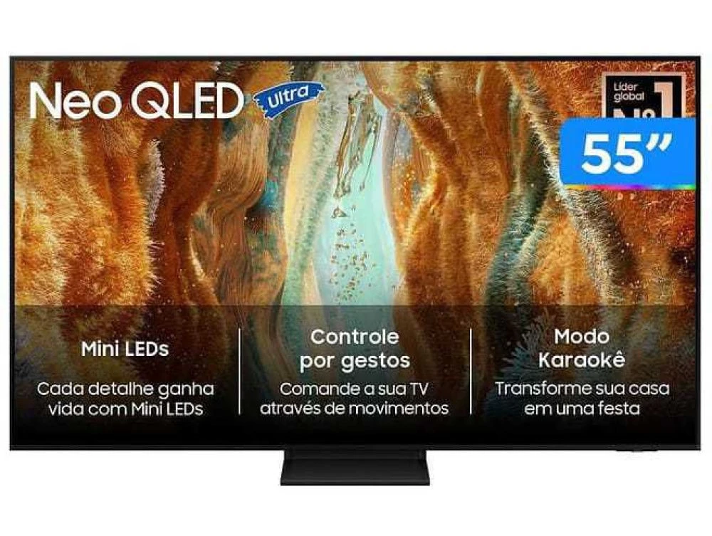 Smart TV 55 Samsung 4K Neo QLED QN70F - 1