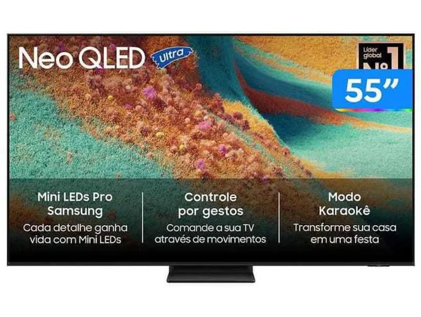 Smart TV 55 Samsung 4K Neo QLED QN85F