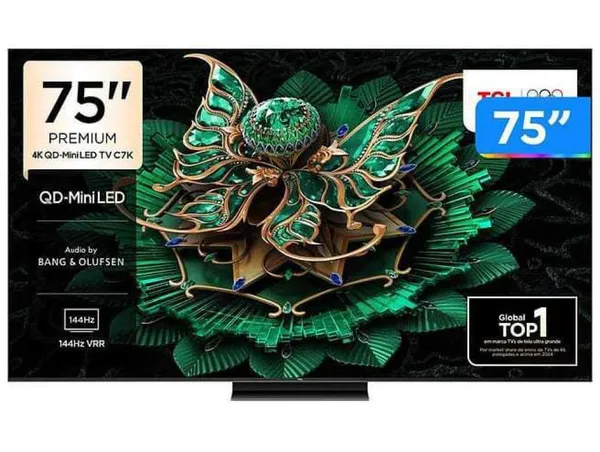 Smart TV 75 TCL 4K UHD MiniLED 75C7K