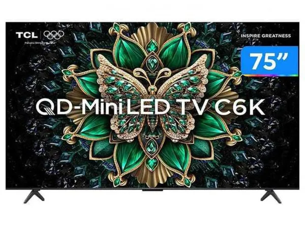 Smart TV 75 TCL 4K UHD MiniLED 75C6K