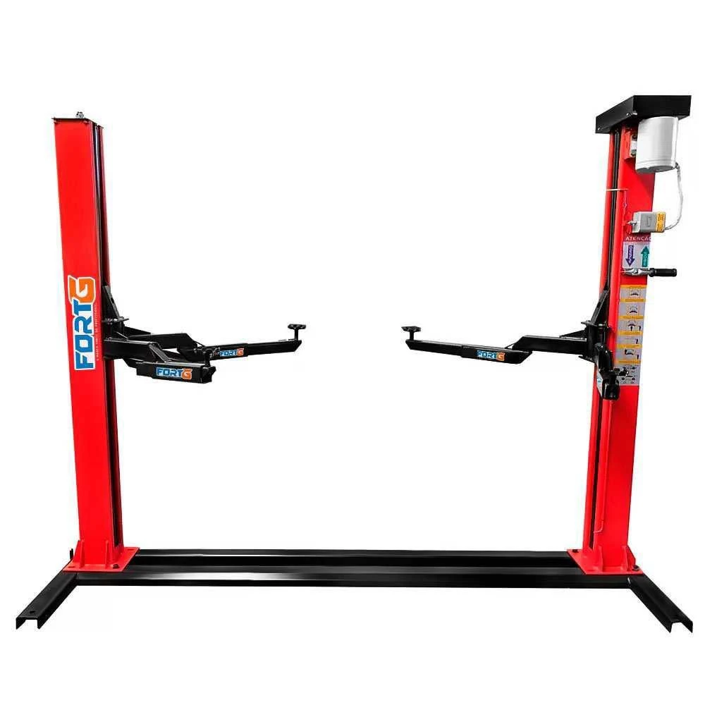 Elevador Automotivo Vermelho 2.5 Toneladas 220V Trifásico FORTG-8802 - 1