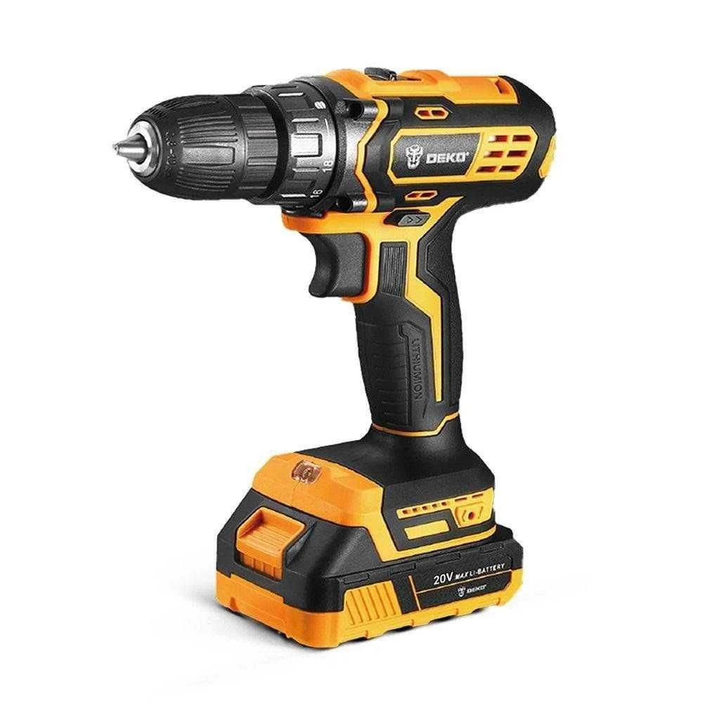 Parafusadeira Furadeira 3/8 Pol. 20V DEKO - 1