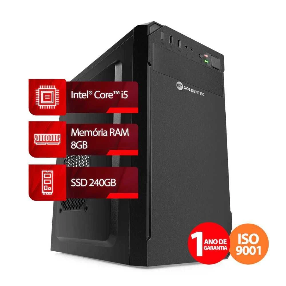 Computador Intel Core i5-2500 2ª Geração, 8GB, SSD 240GB, Linux - 1