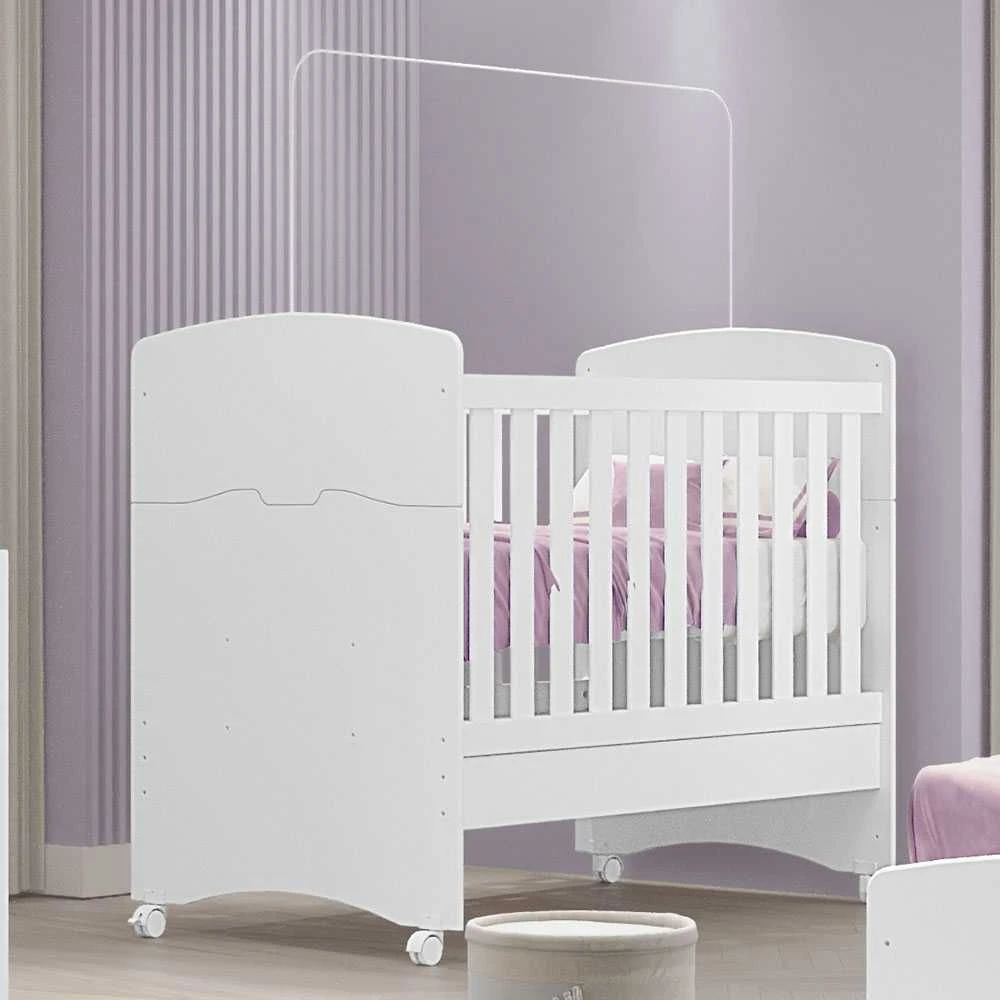 Berço Infantil 3 em 1 Americano Branco - 1