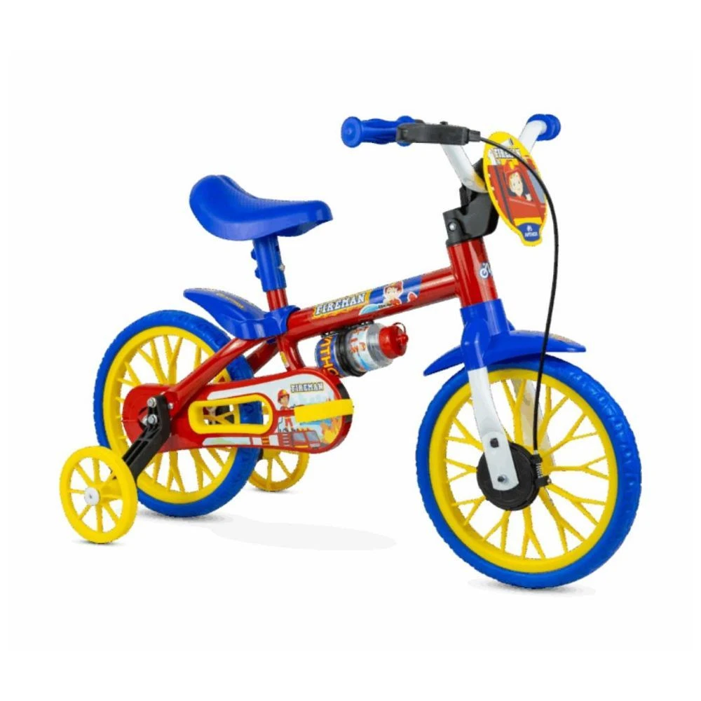 Bicicleta Infantil Aro 12 Fire Man - Nathor - 1