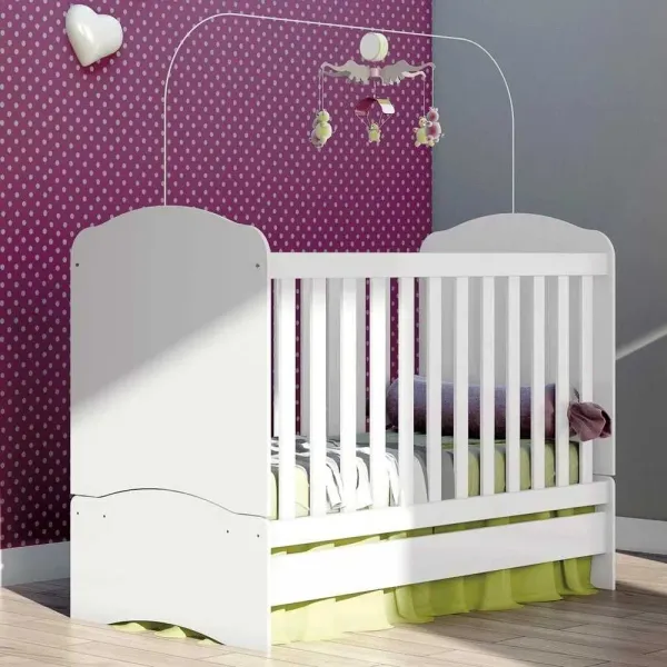 Berço Mini Cama Bala de Menta