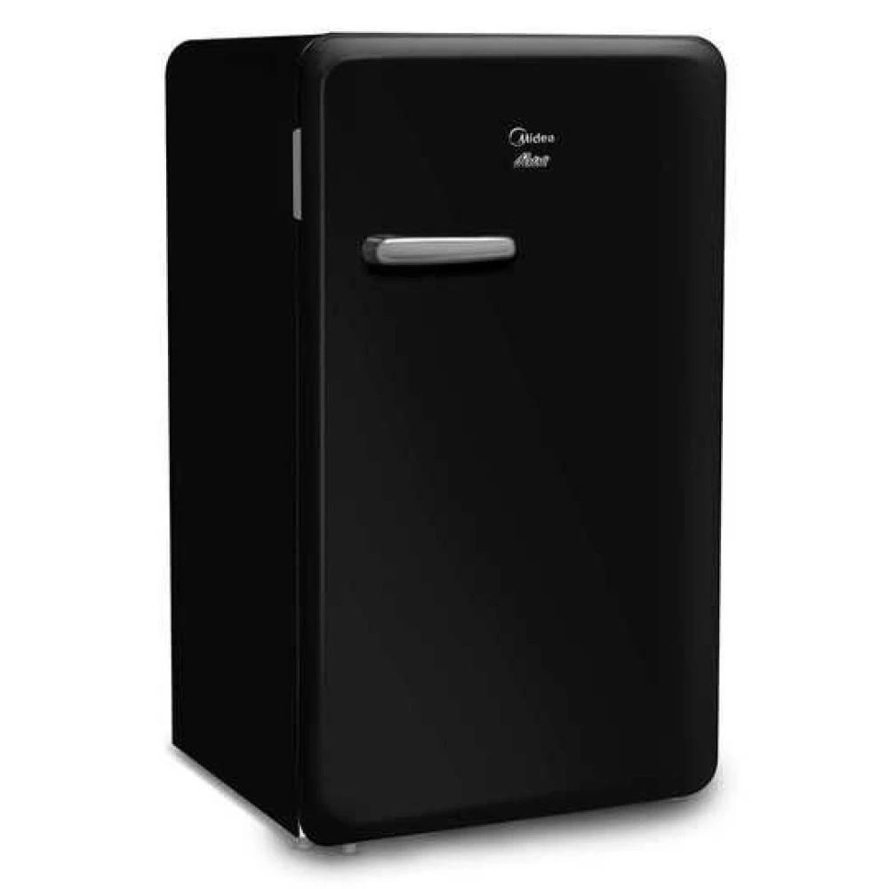 Frigobar Retrô Midea 95 Litros Preto Onix - 1