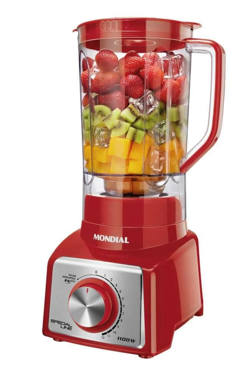 Liquidificador Mondial L-48-R-SL 3 Litros Vermelho - 1