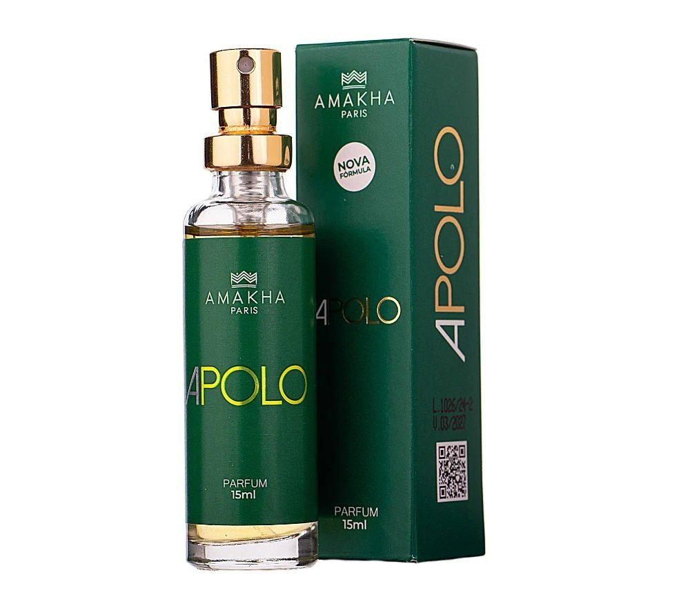 Amakha Paris Deo Colônia Masculino Apolo 15ml - 1