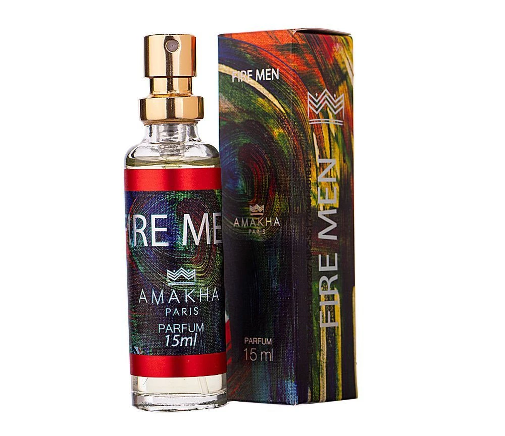 Amakha Paris Deo Colônia Masculino Fire Man 15ml - 1