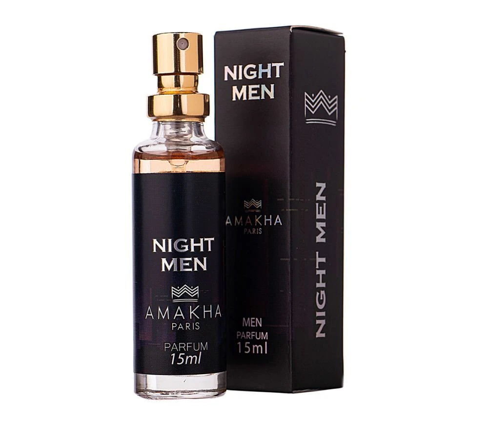 Amakha Paris Deo Colônia Masculino Night Men 15ml - 1