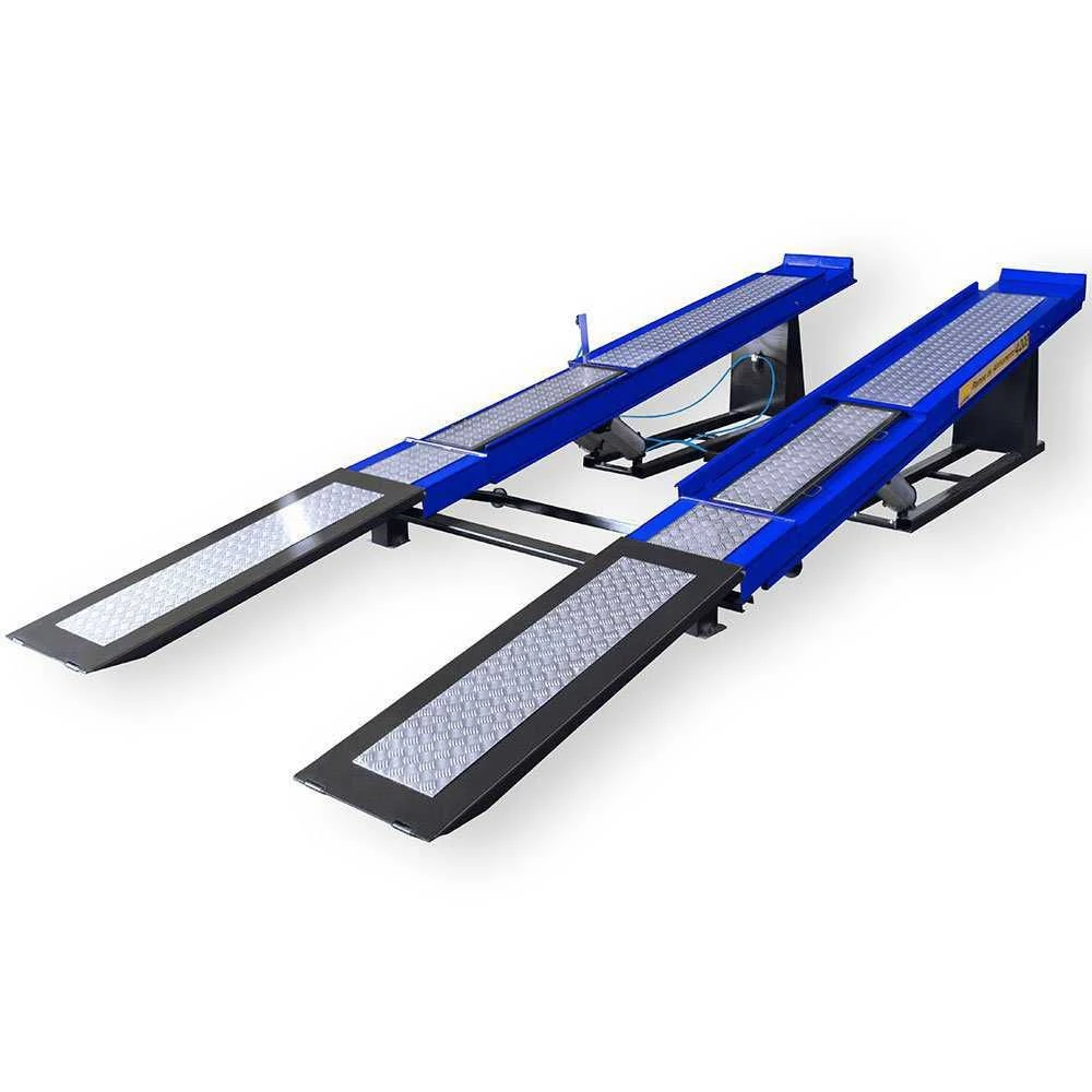 Rampa de Alinhamento Pneumática Azul 4000Kg JM MAQUINAS-6447 - 1