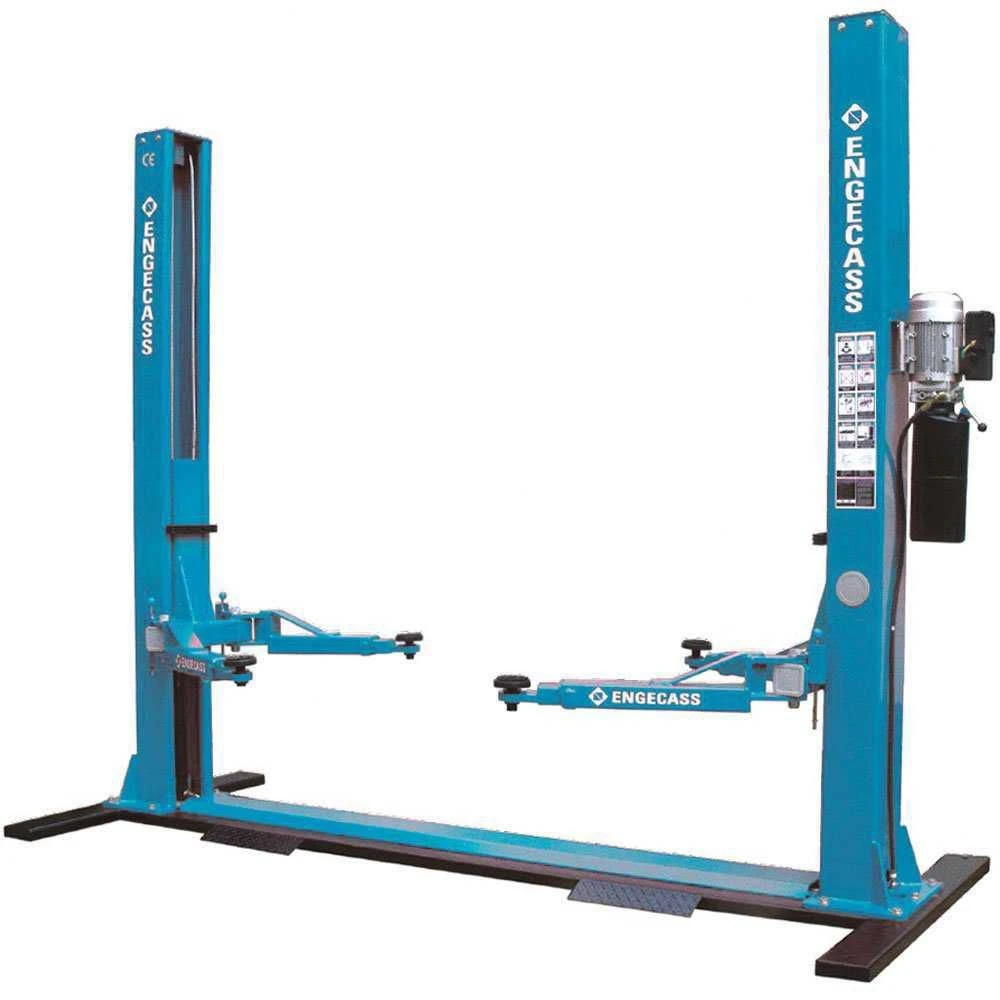 Elevador Automotivo Hidráulico Azul 4 Toneladas EH 4000 Monofásico 3CV 220V com Base ENGECASS-40980 - 1
