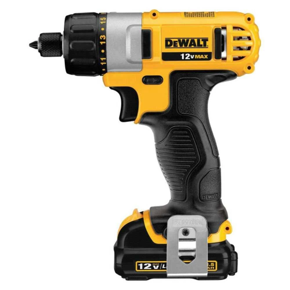 Parafusadeira de Impacto 1/4 Pol. 12V Max DEWALT-DCF610S2-BR - 1