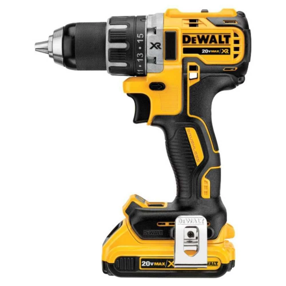 Parafusadeira Furadeira 1/2 Pol. 20V Brushless DEWALT-DCD791D2-B2 - 1