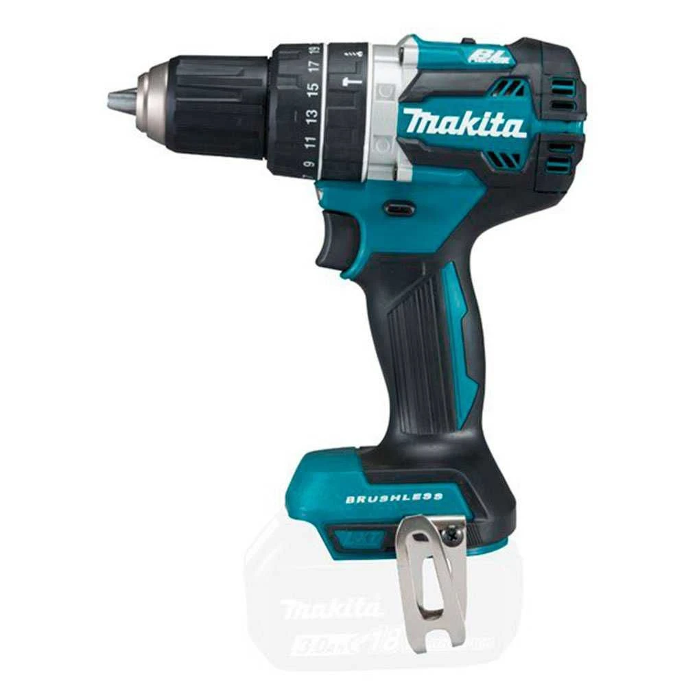 Parafusadeira/Furadeira de Impacto a Bateria 18V MAKITA-DHP484Z - 1