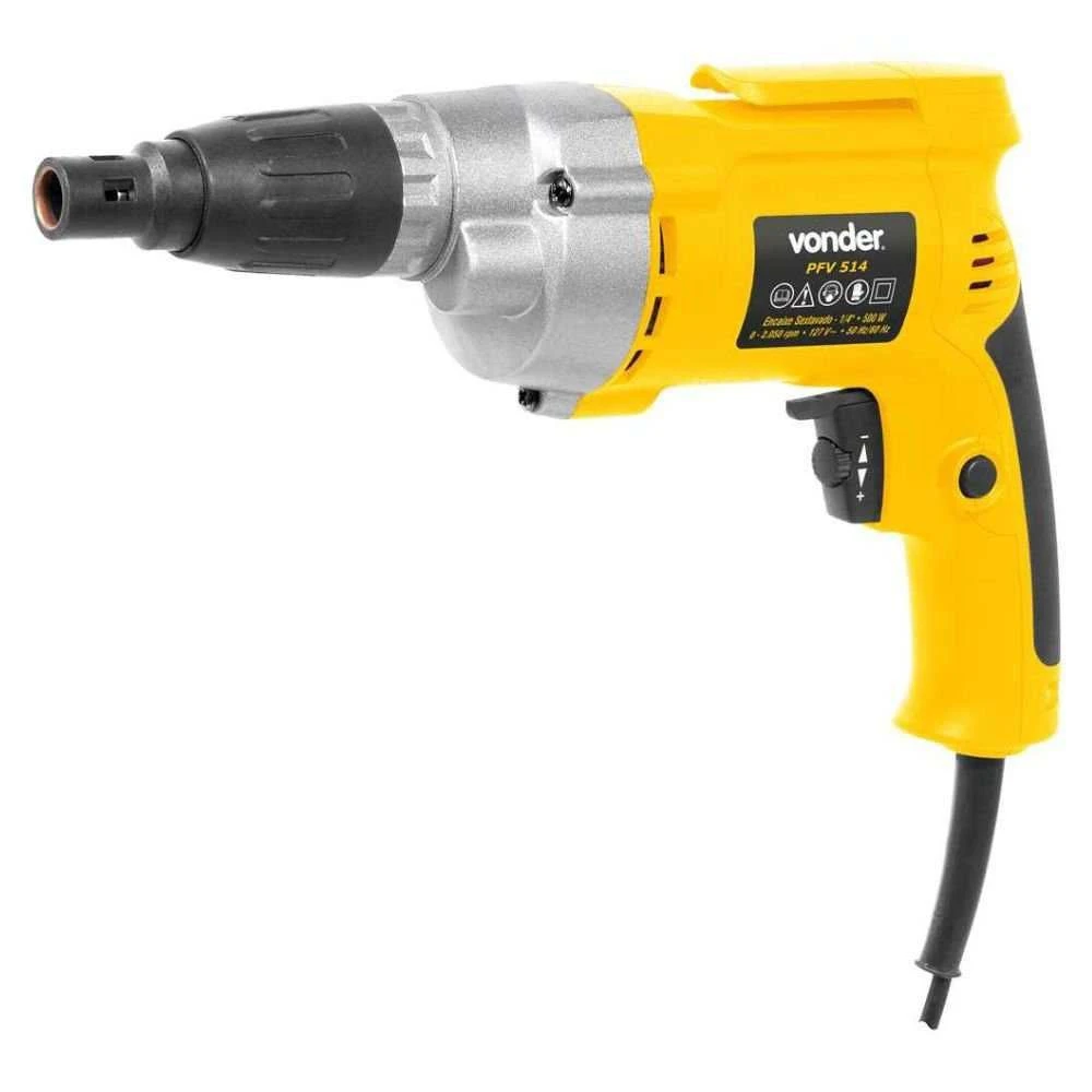 Parafusadeira Drywall PFV514 1/4 Pol. 500W VONDER-6001514127 - 1