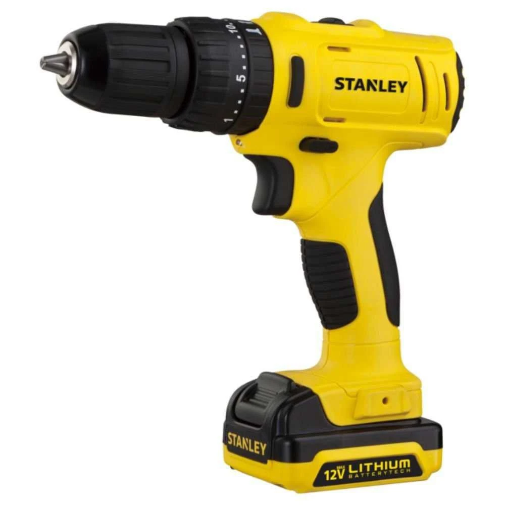 Parafusadeira/Furadeira de Impacto a Bateria 12V STANLEY-SCH121S2K - 1