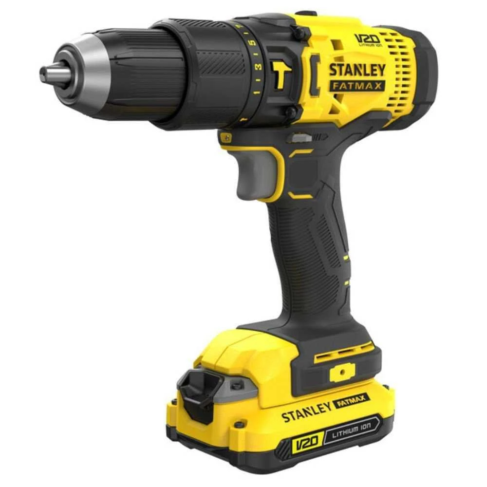 Parafusadeira/Furadeira de Impacto 20V STANLEY-SCD711C2K-BR - 1