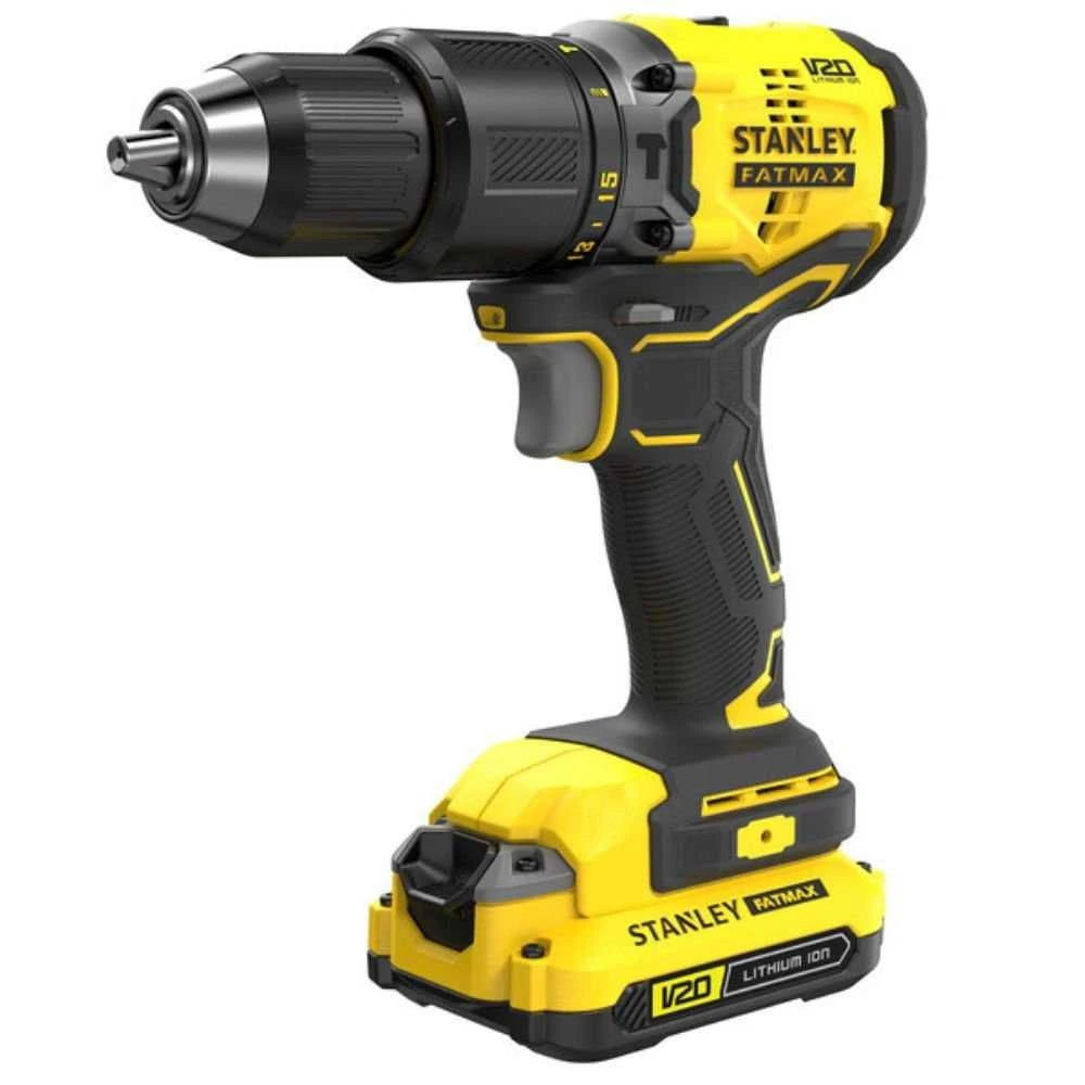 Parafusadeira/Furadeira de Impacto 20V STANLEY-SBD715C2K-BR - 1